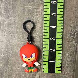 Sega Sonic Red Knuckles Character Keychain